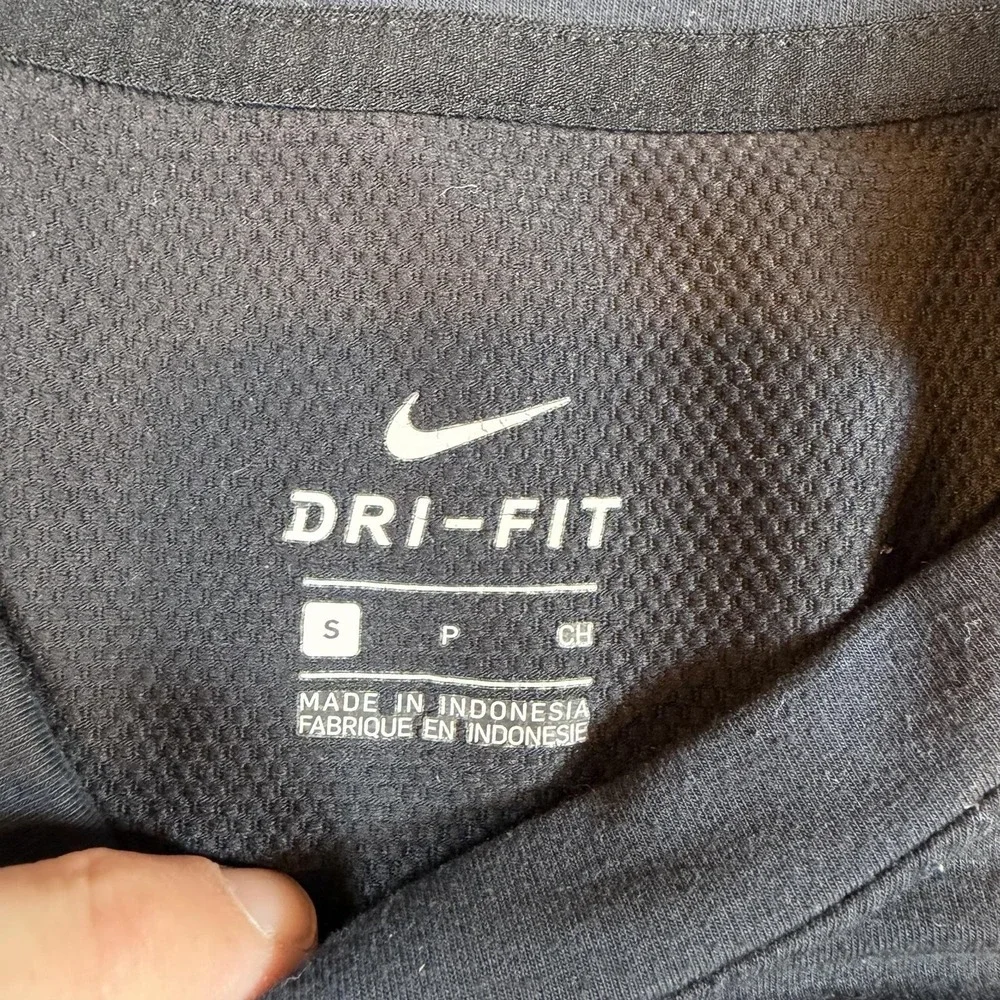 Nike Dri-FIT Shirt Lot 3 Mens Small Black Gray Tank Tee Long Sleeve Running - Picture 9 of 11